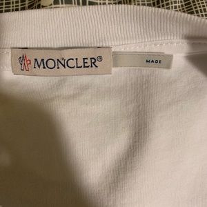 Moncler bring its sporty, fashion-forward attitude to a tee that pairs